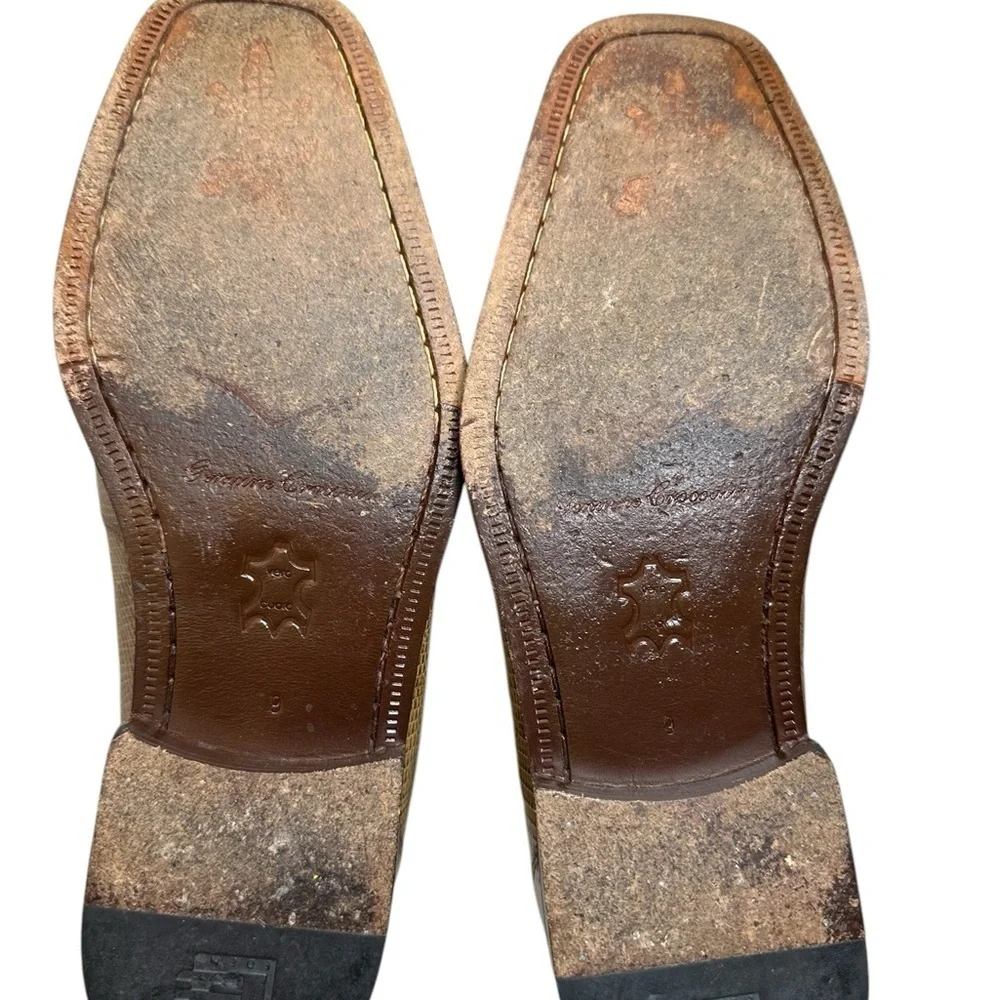 Men's Brown Leather Dress Shoes